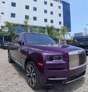 Rent Rolls-Royce Cullinan in Lagos