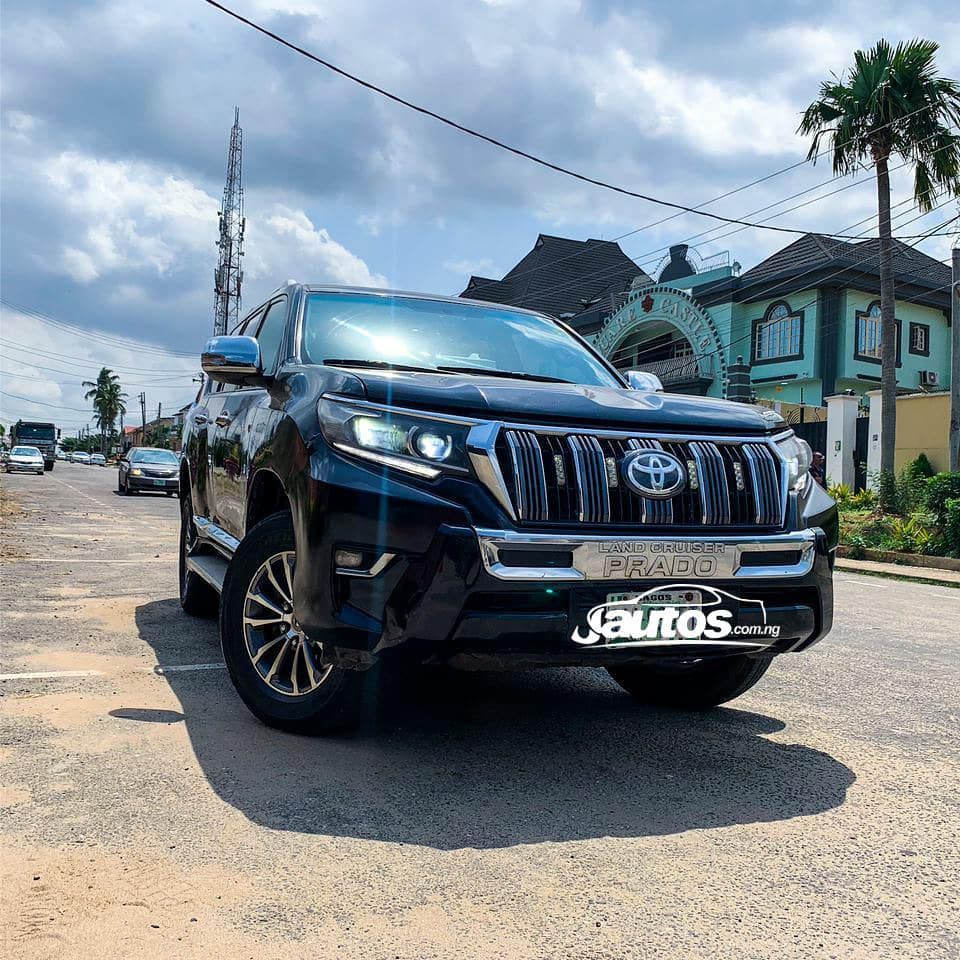 Rent a Toyota prado 2018 model at Jautos