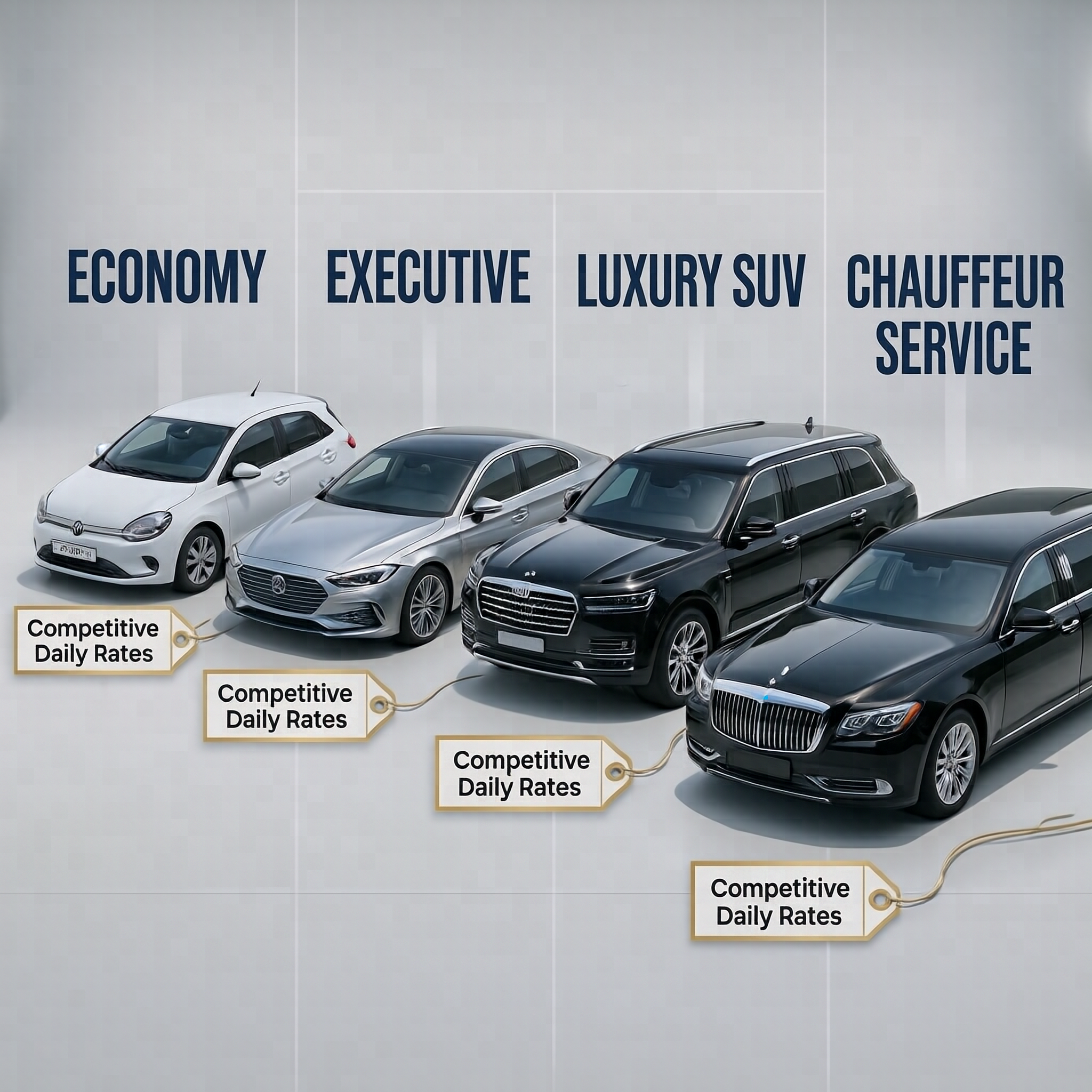 How Much Does It Cost to Rent a Car in Lagos with economy cars, executive sedans, luxury SUVs, and chauffeur services