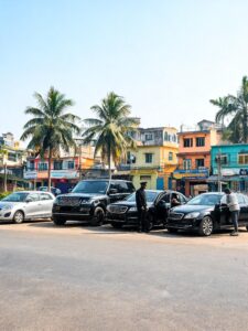 Car rental in Lagos Nigeria featuring affordable sedans, luxury SUVs, chauffeur-driven vehicles, and self-drive rental services